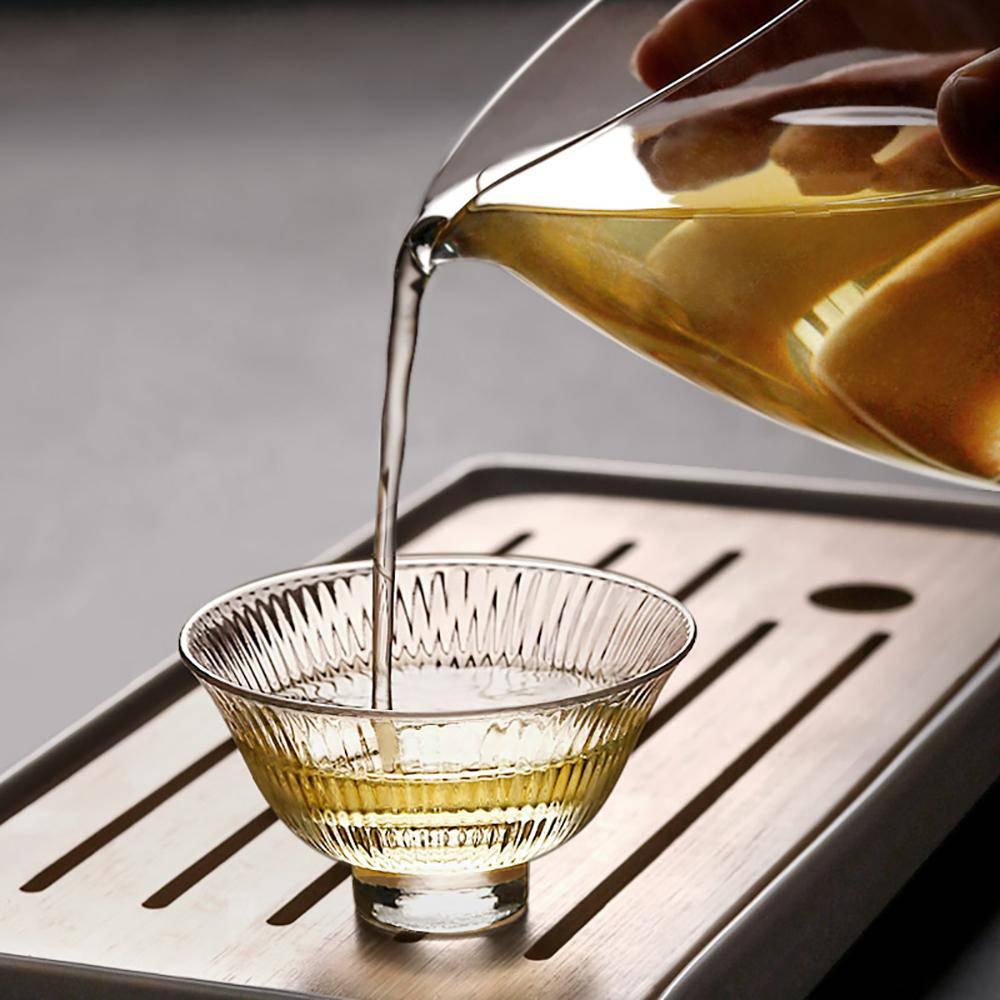 Euna - Handmade Glass Japanese Small Tea Cups – Eunaliving